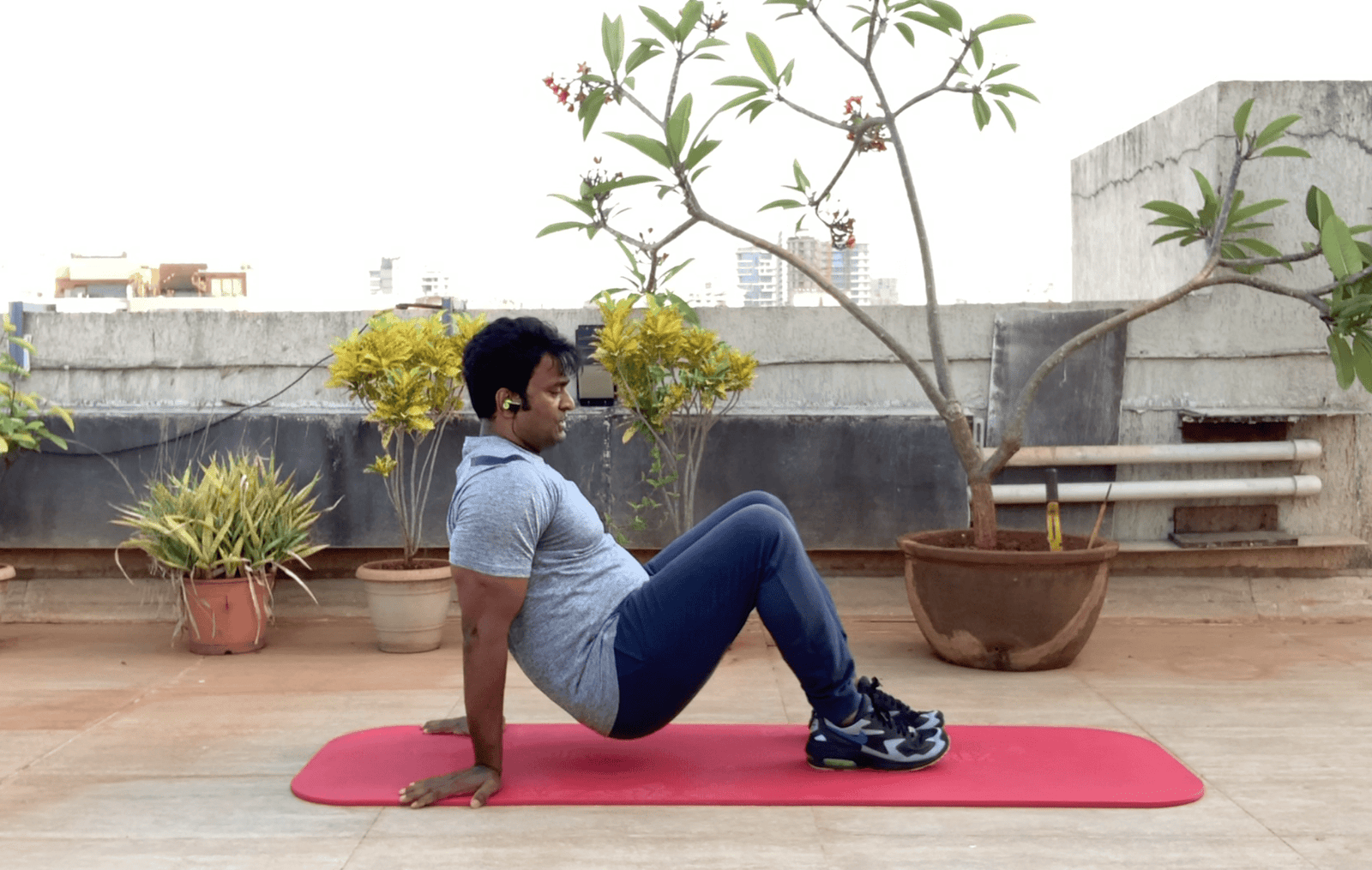 Chest, Shoulders & Tricep Workout- At Home